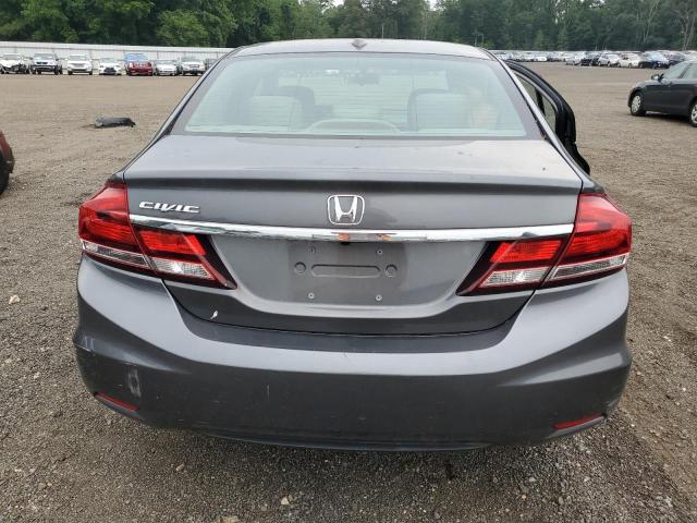 19XFB2F92DE283150 - 2013 HONDA CIVIC EXL GRAY photo 6