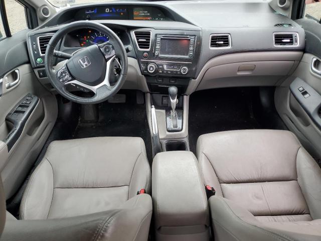 19XFB2F92DE283150 - 2013 HONDA CIVIC EXL GRAY photo 8