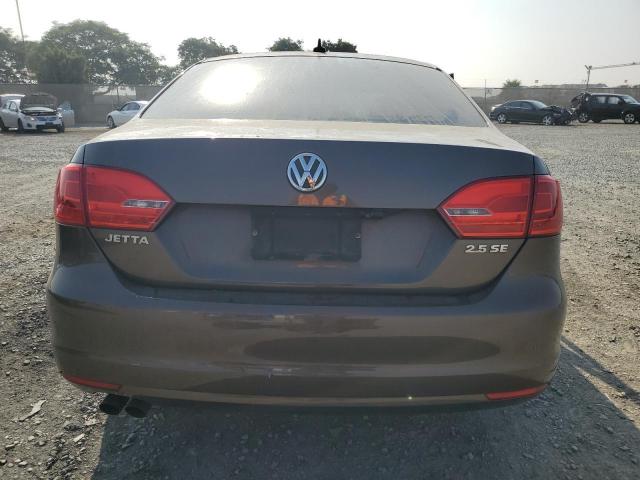 3VWDP7AJ0DM387288 - 2013 VOLKSWAGEN JETTA SE BROWN photo 6