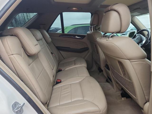 4JGDA5HB0EA369455 - 2014 MERCEDES-BENZ ML 350 4MATIC WHITE photo 11