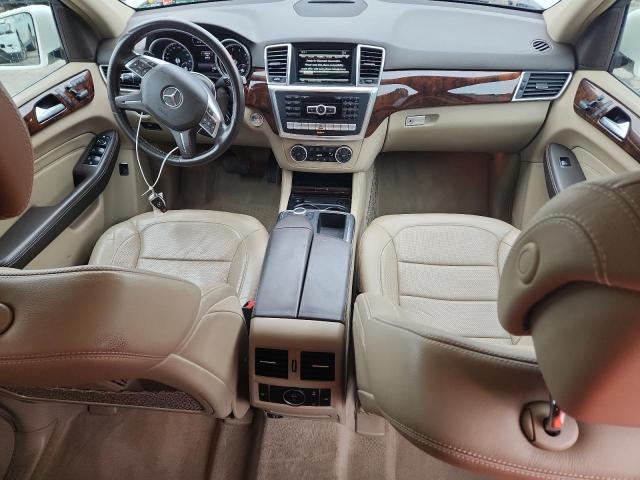 4JGDA5HB0EA369455 - 2014 MERCEDES-BENZ ML 350 4MATIC WHITE photo 8