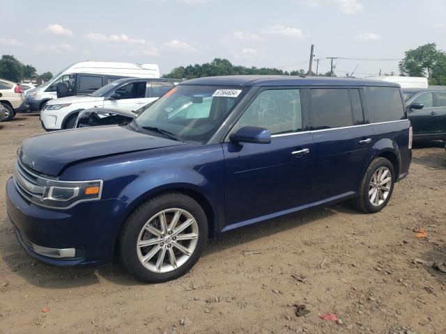 2FMHK6D82GBA00960 - 2016 FORD FLEX LIMITED BLUE photo 1