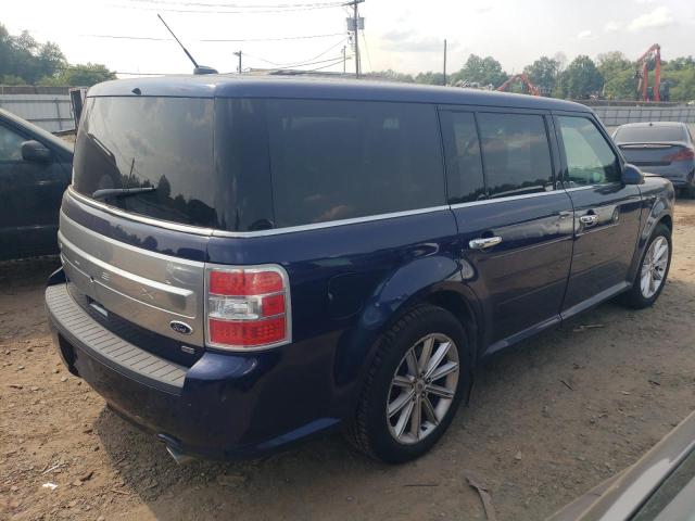 2FMHK6D82GBA00960 - 2016 FORD FLEX LIMITED BLUE photo 3