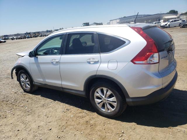 2HKRM3H71EH530289 - 2014 HONDA CR-V EXL SILVER photo 2