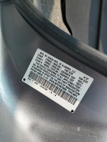 5FNRL38797B075602 - 2007 HONDA ODYSSEY EXL SILVER photo 13