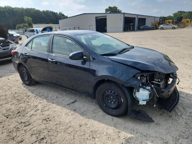 2T1BURHE1JC019455 - 2018 TOYOTA COROLLA L BLUE photo 4