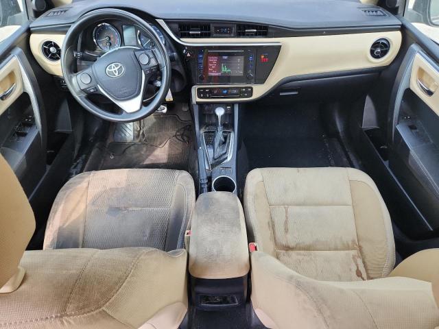 2T1BURHE1JC019455 - 2018 TOYOTA COROLLA L BLUE photo 8