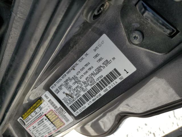 5TFRX5GN0JX104093 - 2018 TOYOTA TACOMA ACCESS CAB Grau Foto 12