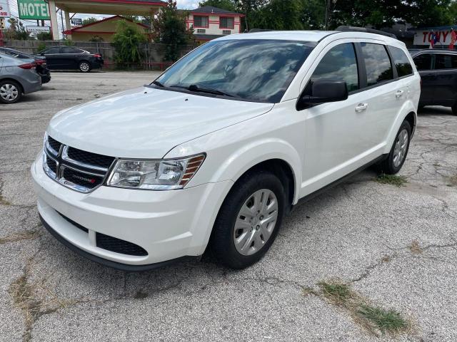 3C4PDCAB1JT241915 - 2018 DODGE JOURNEY SE WHITE photo 2