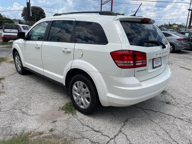 3C4PDCAB1JT241915 - 2018 DODGE JOURNEY SE WHITE photo 3