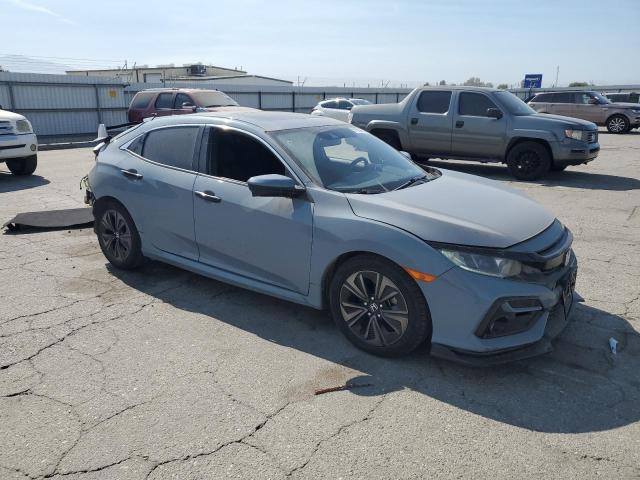 SHHFK7H60MU409434 - 2021 HONDA CIVIC EX GRAY photo 4