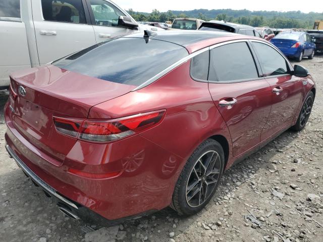 5XXGT4L32LG438508 - 2020 KIA OPTIMA LX BURGUNDY photo 3