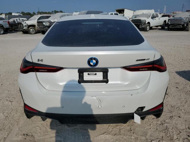 WBY73AW00PFN65261 - 2023 BMW I4 EDRIVE 40 WHITE photo 6