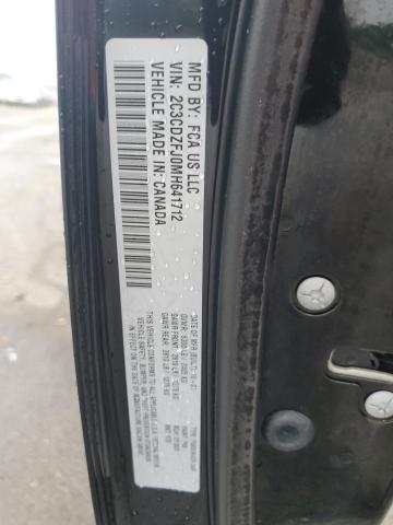 2C3CDZFJ0MH641712 - 2021 DODGE CHALLENGER R/T SCAT PACK BLACK photo 12