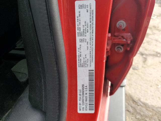 1C6RRFFG9NN245255 - 2022 RAM 1500 BIG HORN/LONE STAR RED photo 12