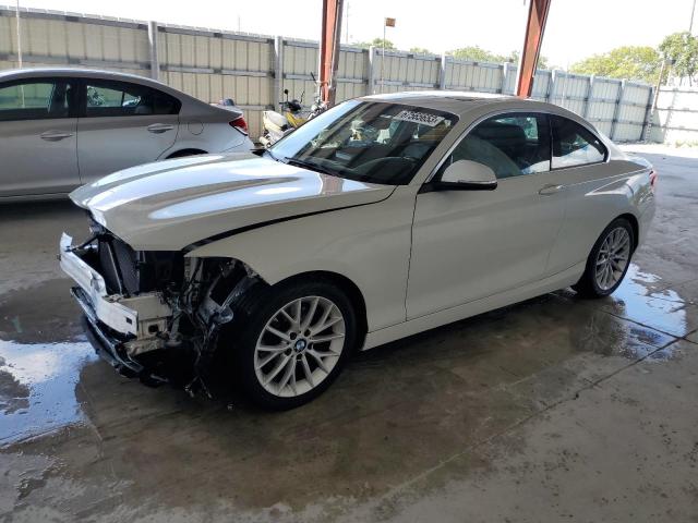 WBA1F9C52GV544752 - 2016 BMW 228 I SULEV WHITE photo 1