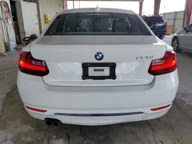 WBA1F9C52GV544752 - 2016 BMW 228 I SULEV WHITE photo 6