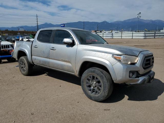 3TMCZ5AN8NM517870 - 2022 TOYOTA TACOMA DOUBLE CAB ვერცხლისფერი ფოტო 4