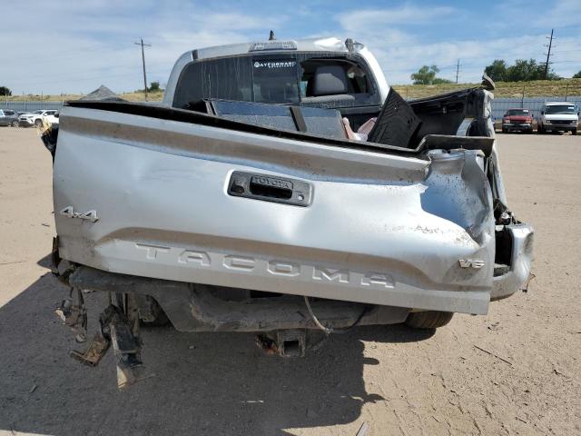 3TMCZ5AN8NM517870 - 2022 TOYOTA TACOMA DOUBLE CAB ვერცხლისფერი ფოტო 6
