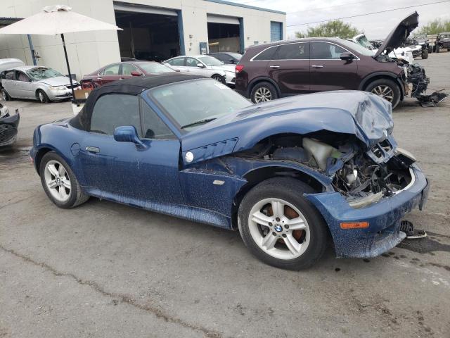 WBACN33471LK45275 - 2001 BMW Z3 2.5 BLUE photo 4