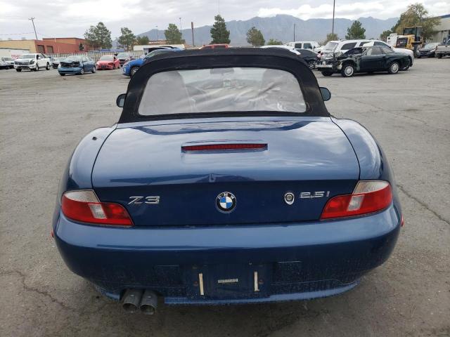 WBACN33471LK45275 - 2001 BMW Z3 2.5 BLUE photo 6