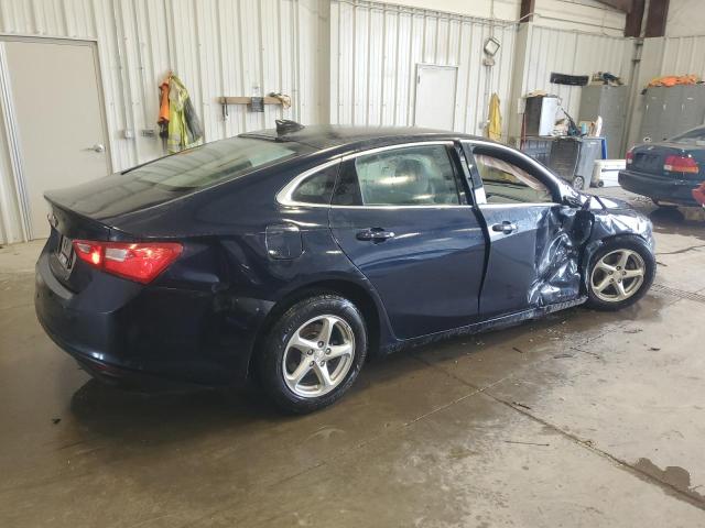 1G1ZC5ST6JF111114 - 2018 CHEVROLET MALIBU LS BLUE photo 3