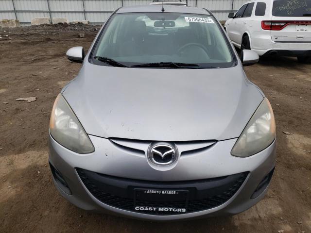 JM1DE1KZ0D0170532 - 2013 MAZDA MAZDA2 GRAY photo 5