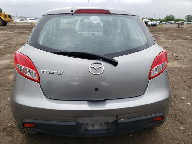 JM1DE1KZ0D0170532 - 2013 MAZDA MAZDA2 GRAY photo 6