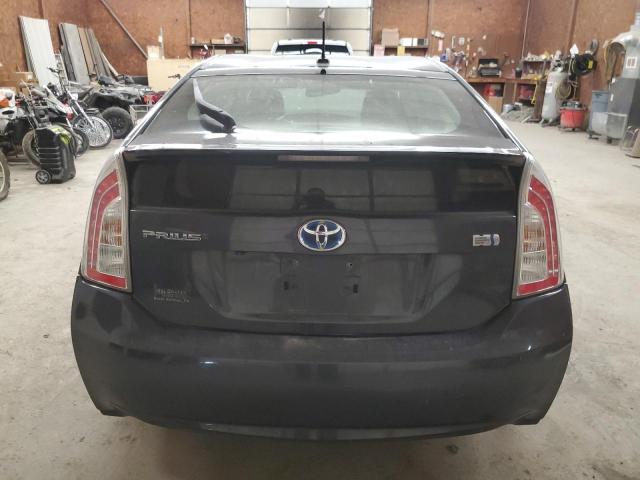 JTDKN3DU0F0405678 - 2015 TOYOTA PRIUS GRAY photo 6