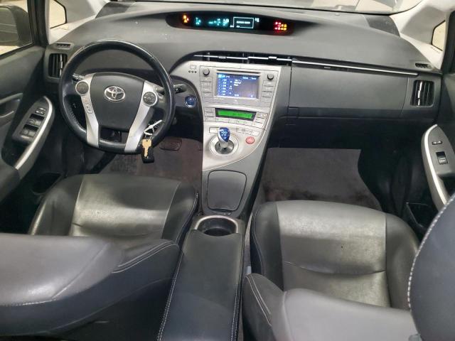 JTDKN3DU0F0405678 - 2015 TOYOTA PRIUS GRAY photo 8