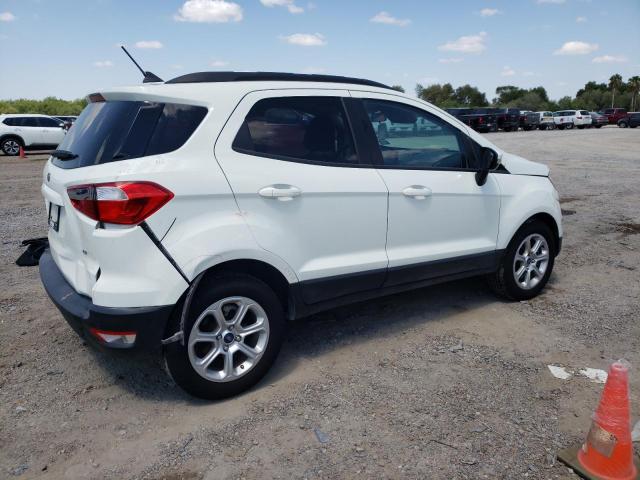 MAJ3S2GE6MC411210 - 2021 FORD ECOSPORT SE WHITE photo 3