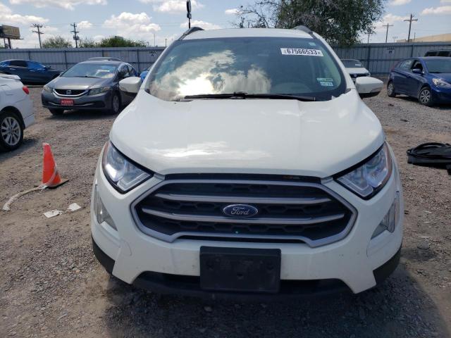 MAJ3S2GE6MC411210 - 2021 FORD ECOSPORT SE WHITE photo 5