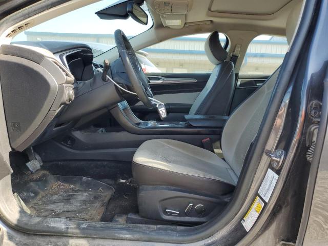 3FA6P0HD6KR111920 - 2019 FORD FUSION SE BLACK photo 7