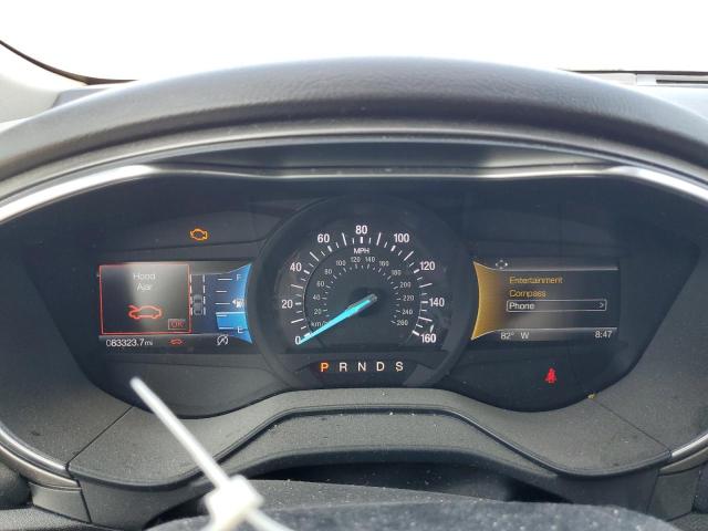 3FA6P0HD6KR111920 - 2019 FORD FUSION SE BLACK photo 9