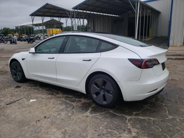 5YJ3E1EB2MF061792 - 2021 TESLA MODEL 3 白色 照片 2