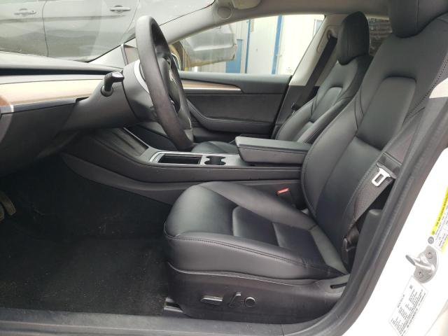 5YJ3E1EB2MF061792 - 2021 TESLA MODEL 3 白色 照片 7