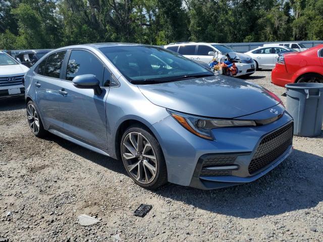 5YFS4MCE3MP094737 - 2021 TOYOTA COROLLA SE GRAY photo 4