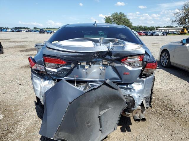 5YFS4MCE3MP094737 - 2021 TOYOTA COROLLA SE GRAY photo 6