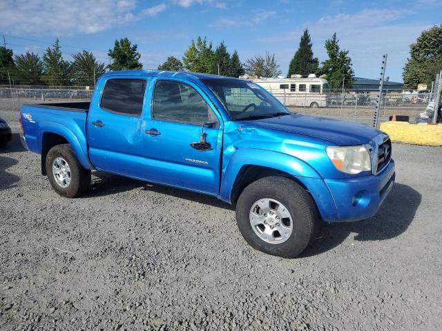 5TEJU62N28Z479294 - 2008 TOYOTA TACOMA DOUBLE CAB PRERUNNER BLUE photo 4