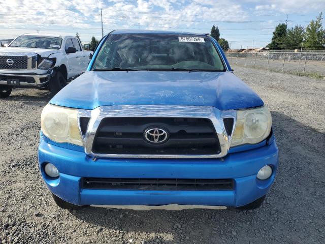 5TEJU62N28Z479294 - 2008 TOYOTA TACOMA DOUBLE CAB PRERUNNER BLUE photo 5