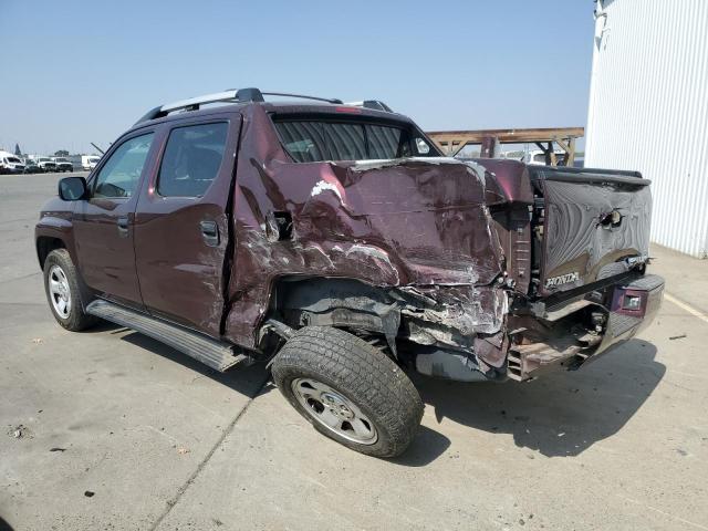 2HJYK16208H531651 - 2008 HONDA RIDGELINE RT BURGUNDY photo 2