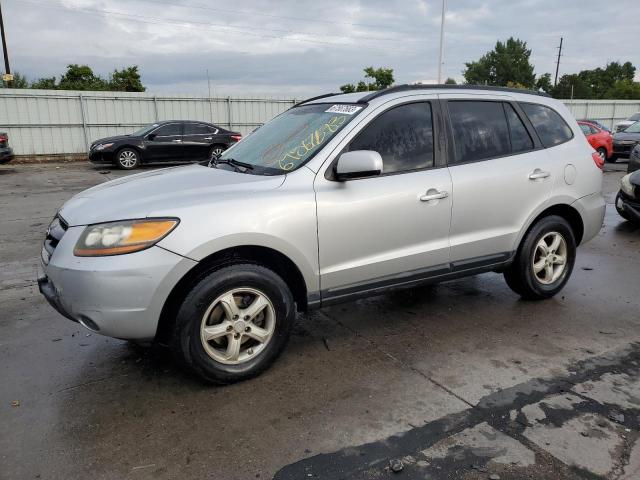 5NMSG73D08H135146 - 2008 HYUNDAI SANTA FE GLS SILVER photo 1