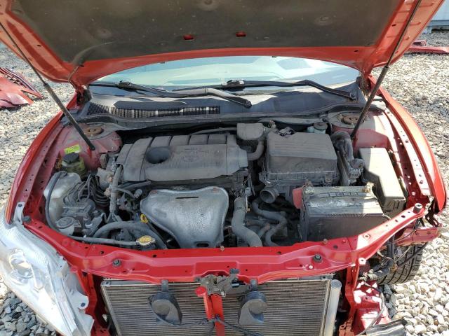 4T4BF3EK1BR129090 - 2011 TOYOTA CAMRY BASE RED photo 11
