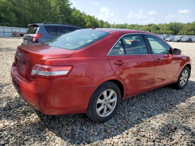 4T4BF3EK1BR129090 - 2011 TOYOTA CAMRY BASE RED photo 3
