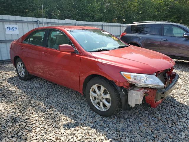 4T4BF3EK1BR129090 - 2011 TOYOTA CAMRY BASE RED photo 4