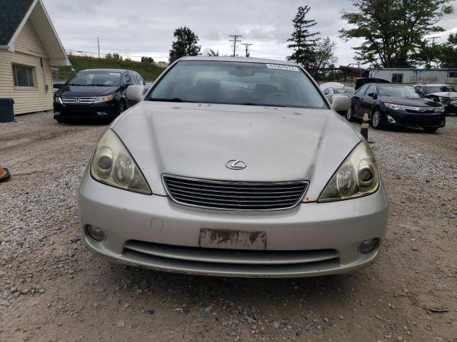 JTHBA30G855123977 - 2005 LEXUS ES 330 SILVER photo 5