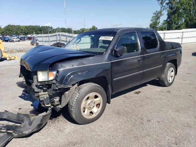 2HJYK16236H538350 - 2006 HONDA RIDGELINE RT BLACK photo 1