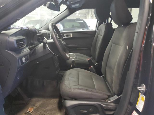 1FM5K8AB5LGD09128 - 2020 FORD EXPLORER POLICE INTERCEPTOR Czarny zdjęcie 7