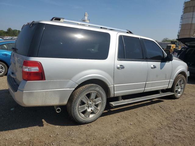 1FMJK2A53AEA20473 - 2010 FORD EXPEDITION EL LIMITED SILVER photo 3