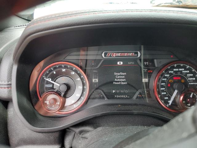 1C6SRFLT9KN737170 - 2019 RAM 1500 REBEL BLACK photo 9